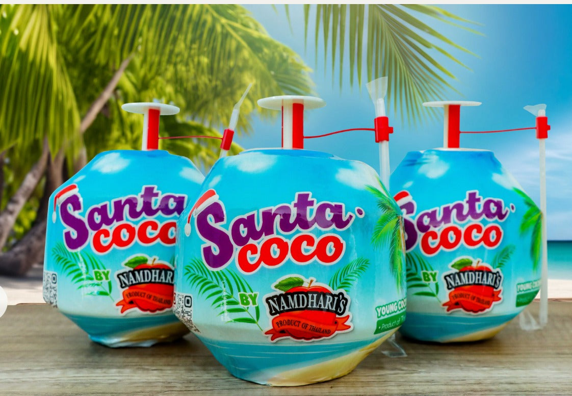 Fresh Thai Young Drinking Coconuts - Box of 9 Coconuts – Pound Veg