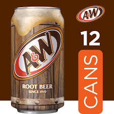 A&W Root Beer 12 FL OZ (355 ml) Cans (Pack of 24)