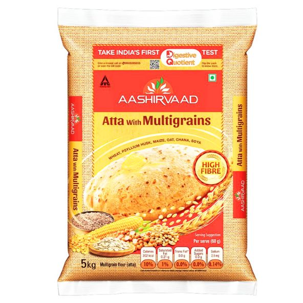 Aashirvaad Multigrain Atta - 5 kg