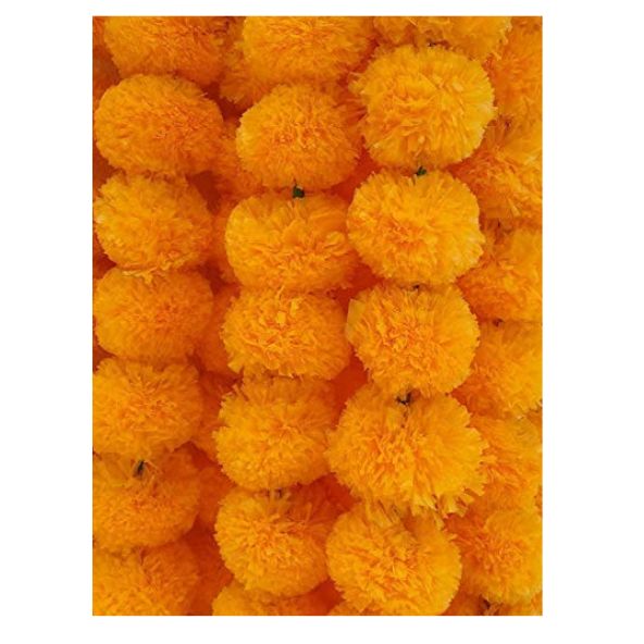 Dark Orange Marigold Flower - Pack of 5
