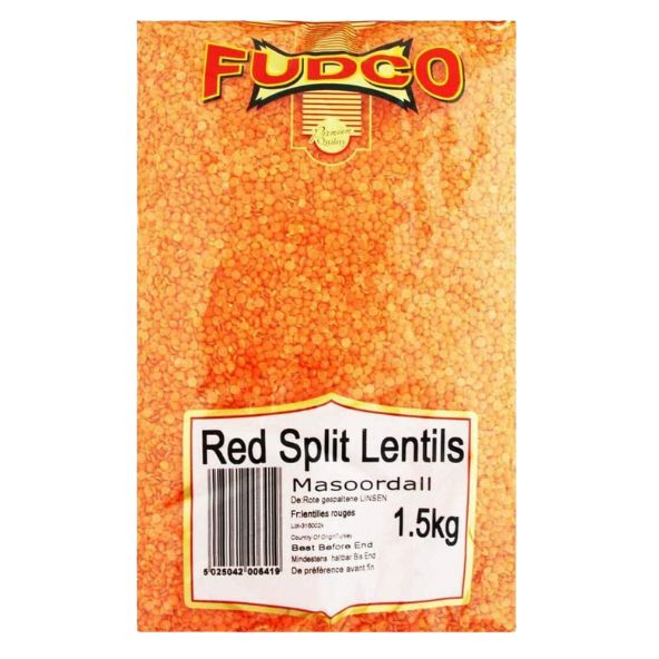 FUDCO Split Lentils - 1.5 Kg