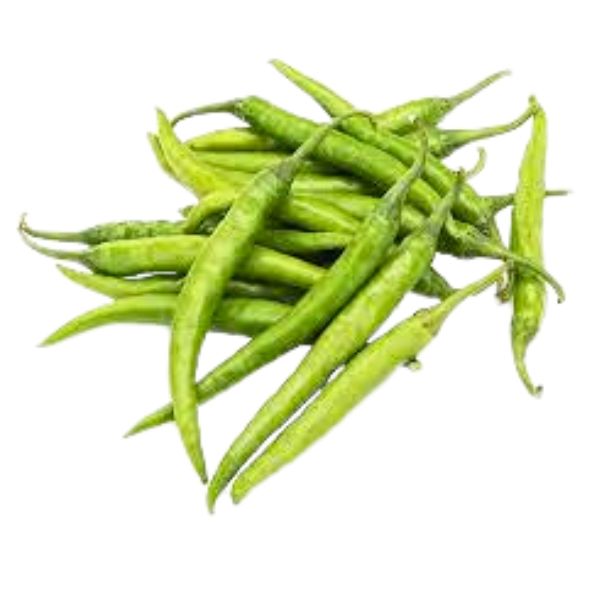 Fresh Small Green Chillies 500g