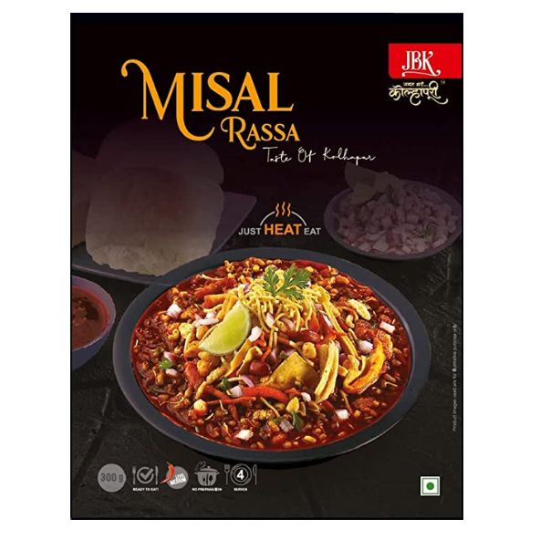 JBK Misal – Ready to Eat Indian Food, 300g, Pack of 1