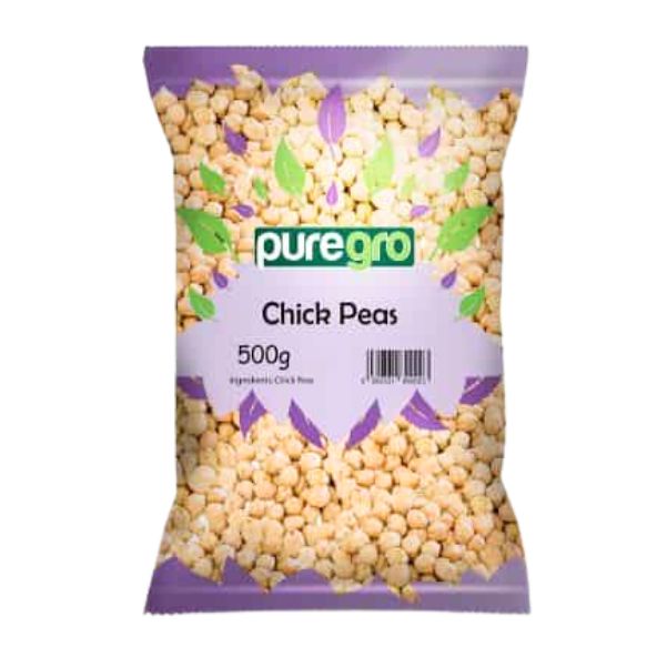 Puregro Chickpeas 500g