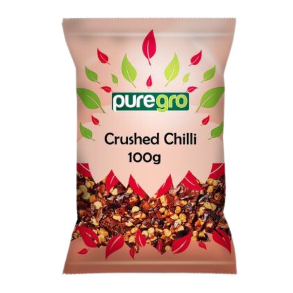 Puregro Crushed Chilli 100g