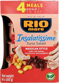 Rio Mare Insalatissime Mexican Style Tuna Salad 4 x 160g