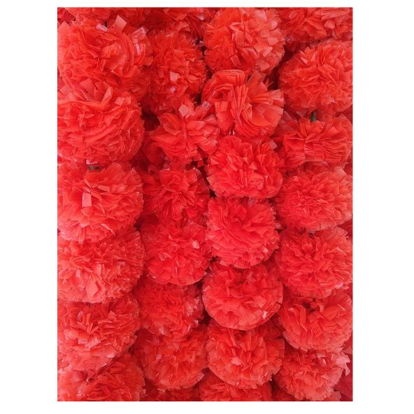 Red Artifical flowers for decoration