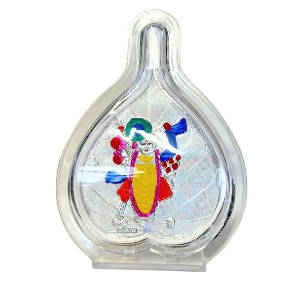 Traditional Silver Plated /Ranchhodray/Pooja/Pan Stand, Size: 4 Inch(height)