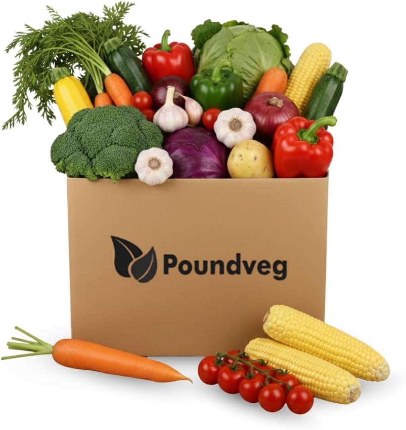 Pound Veg Fresh Veg Box - Daily Essential Vegetable Box
