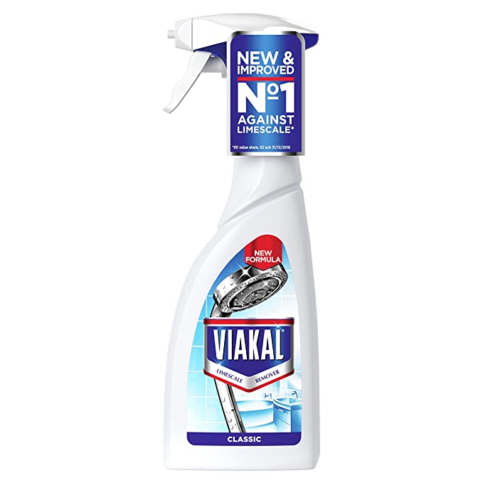 Viakal Limescale Remover Spray, Classic, pack of 2