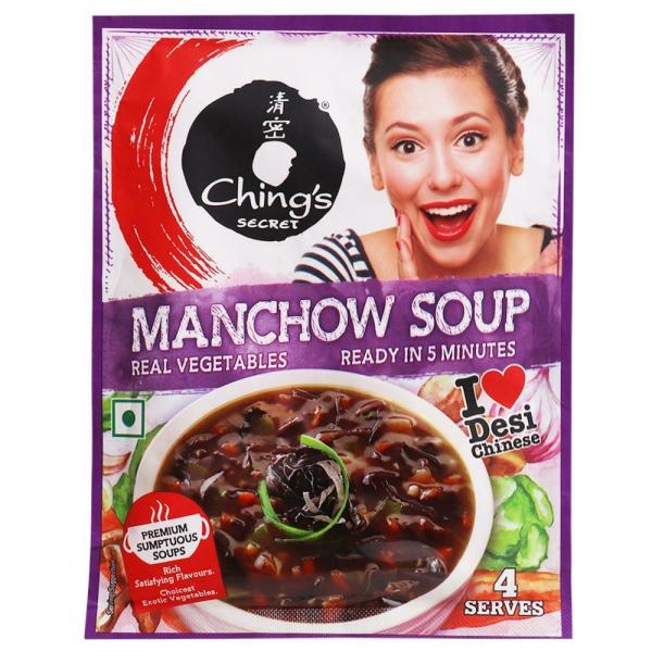 Ching's Secret Manchow Soup, 55g (Pack of 2)