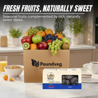 Pound Veg Fresh Fruit Box (with Dates)