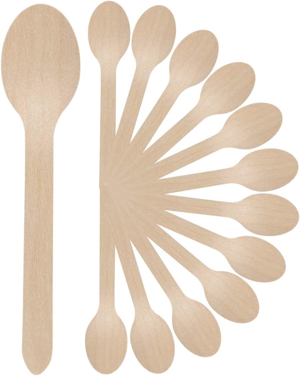 Spoon wooden - Biodegradable Disposable Cutlery 100% Birchwood