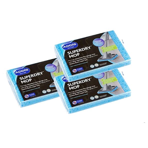 Addis Superdry Mop Refill's (Pack of 2)