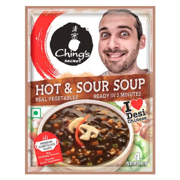 Ching's Soup Mix Hot and Sour, 55g (Pack of 2)