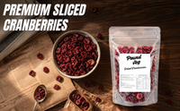 Cranberries Dried sliced -  1 kg