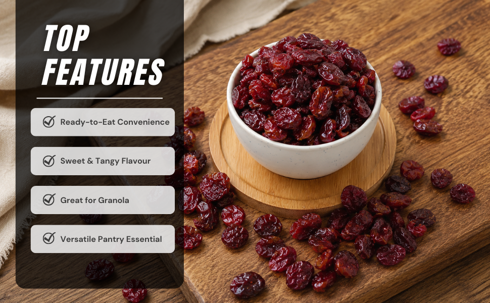 Cranberries Dried sliced -  1 kg