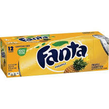 Fanta Pineapple Soda 355ml x 12