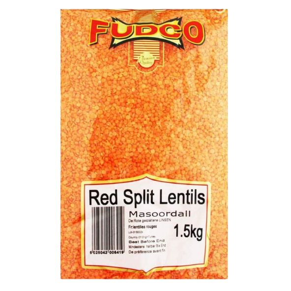 FUDCO Split Lentils - 1.5 Kg