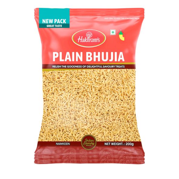 Haldiram's Plain Bhujia 200G-(Pack of 1)