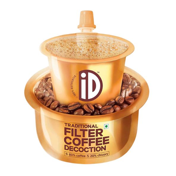 iD Filter Coffee Decoction, Instant Ready to use 150ml set of 2