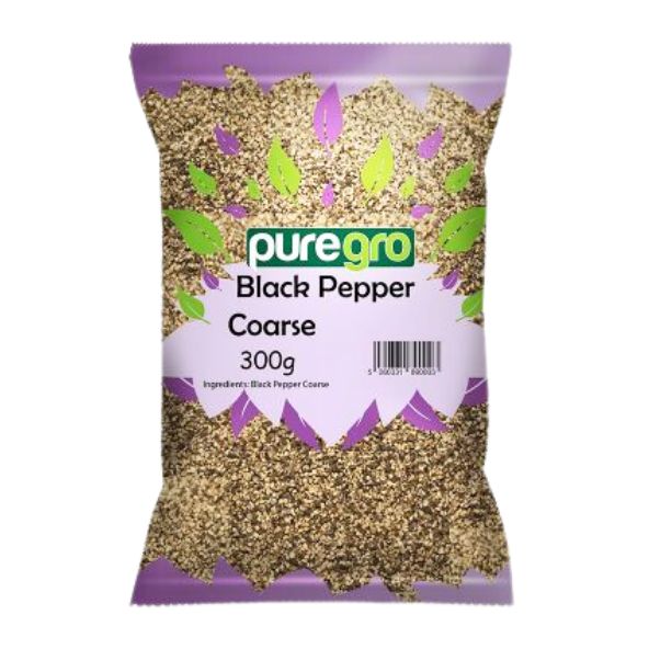 Puregro Black Pepper Coarse 300g