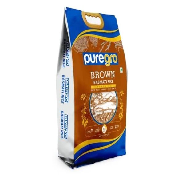 Puregro Brown Basmati Rice 5kg – Pound Veg
