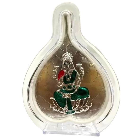 Traditional Silver Plated /Laxmi/Pooja/Pan Stand, Size: 4 Inch(height)