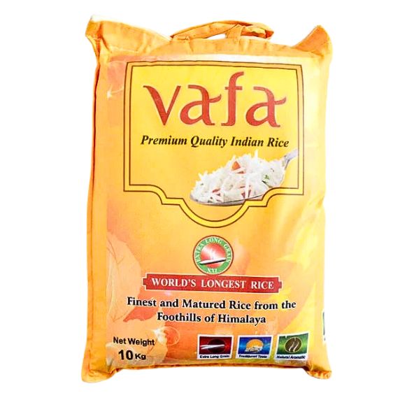 Vafa Rice 10kg - Premium Quality Indian Rice