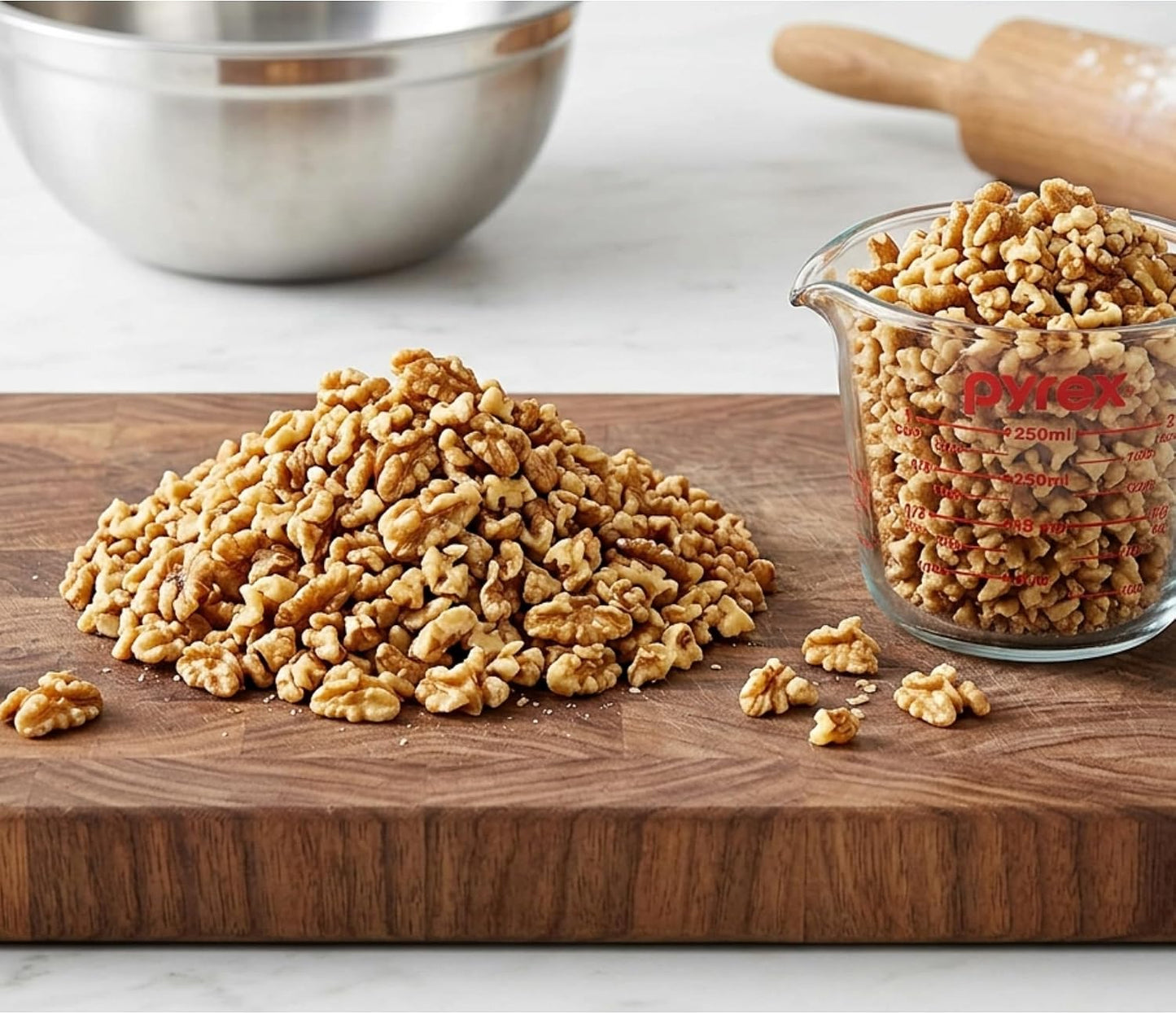 Broken Walnuts Halves & Pieces – 1 KG