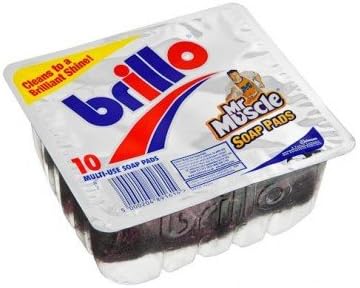 Brillo multi-purpose soap pads, 10 pads,