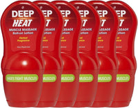 Deep Heat Muscle Massage Roll-On Lotion 50ml pack of 3