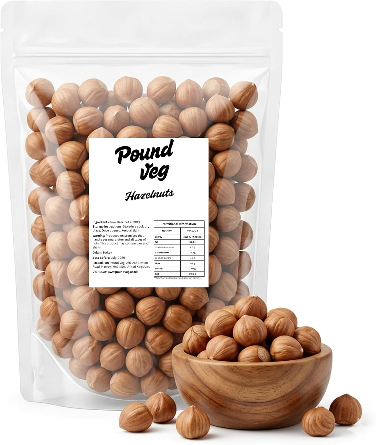 Hazelnuts - 1 Kg