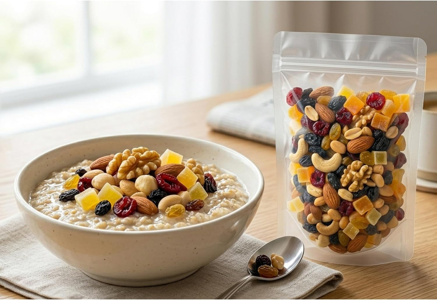 Dry Fruit & Nut Mix 1kg – Mixed Nuts and Dried Fruits Trail Mix