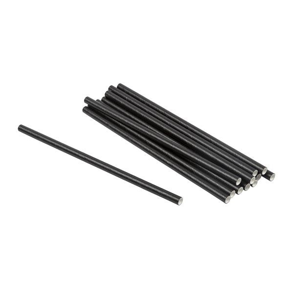 Black Paper drinking Straws